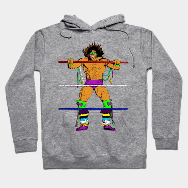 Rope Shakin' Warrior Hoodie by BradyRain